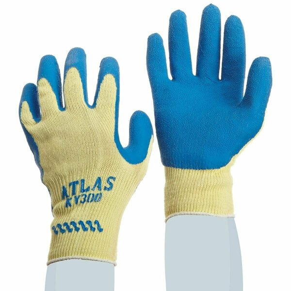 Best Glove Disposable Natural Rubber Palm Coating Glove 845-KV300XL-10